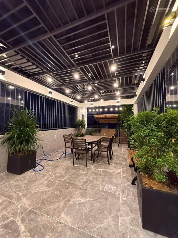 Mtkd 4x25, 7 tầng, thang máy, full nt, mới xây gần cv làng hoa, chỉ 15,x tỷ