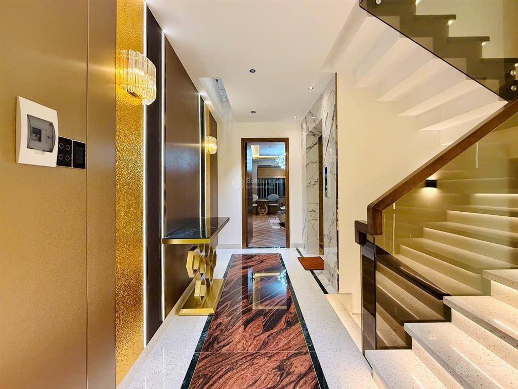 Mtkd 4x25, 7 tầng, thang máy, full nt, mới xây gần cv làng hoa, chỉ 15,x tỷ