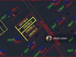 Chính chủ bán đất trục kinh doanh nam cương  hiền ninh  sóc sơn  dt 86,8m full thổ cư