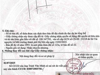 Chính chủ gửi bán lô góc thắng hữu xã kim anh hn diện tích 62m, mặt tiền 4.8m, full thổ