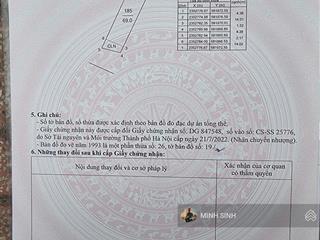 Bán đất tại xã minh phú, sóc sơn, hà nội, giá thỏa thuận, 69m2, mặt tiền 4.38m, pháp lý đầy đủ
