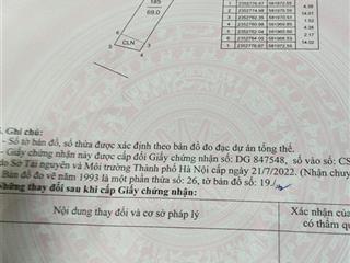 Chính chủ bán hàng siêu hiếm đến từ đất phú cường  xã kim anh hn dt 69m2 đường ô tô 7c