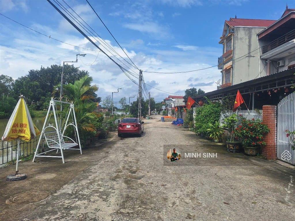 Chính chủ gửi bán lô đất đẹp tại thôn ấp bắc thượng (quang tiến cũ) dt 81m2. mt và mh 4,55m