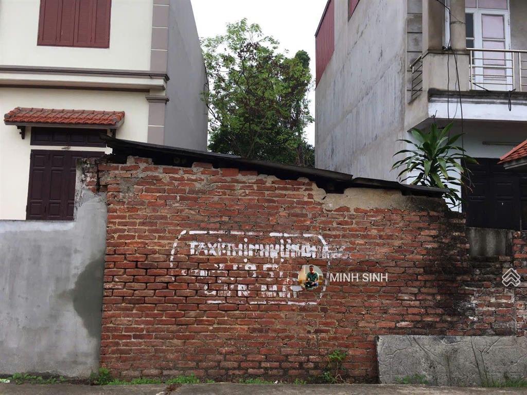 Chính chủ gửi bán lô đất đẹp tại thôn ấp bắc thượng (quang tiến cũ) dt 81m2. mt và mh 4,55m