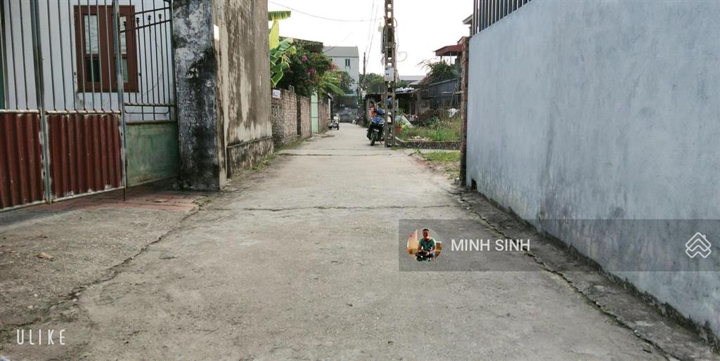 Chủ cần bán đất bắc thượng  quang tiến  sóc sơn dt 100m2. lô góc 2 mặt tiền mặt tiền