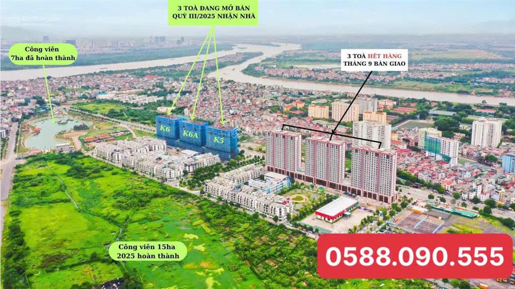 Mua trực tiếp cđt chỉ từ 778 tr ký ngay hđmb sở hữu ngay căn 120m2 tầng cao view sông