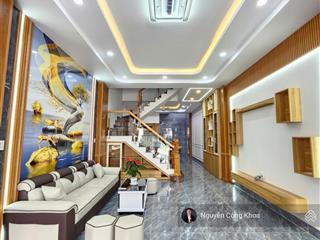 Bán nhà đúc 3 tấm đẹp, hoàn công, 4 phòng ngủ, gần chợ 434 và visip 1, p. bình hòa, tp. thuận an