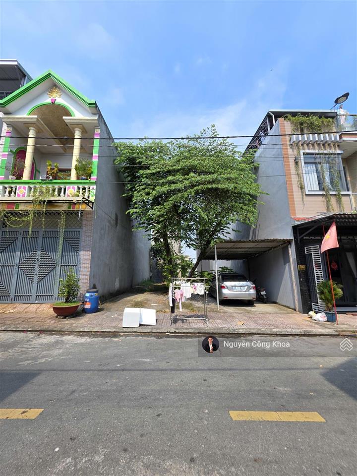 Bán đất sổ riêng, 69m2, kdc gần ngã tư chiêu liêu 500m, p. tân bình, tp. dĩ an