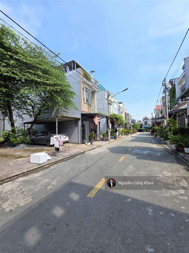 Bán đất sổ riêng, 69m2, kdc gần ngã tư chiêu liêu 500m, p. tân bình, tp. dĩ an