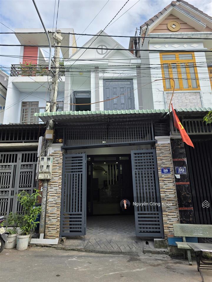 Bán nhà 78m2, sân ô tô, 3 phòng ngủ, gần khu du lịch hố lang 500m, p.tân bình, tp.dĩ an