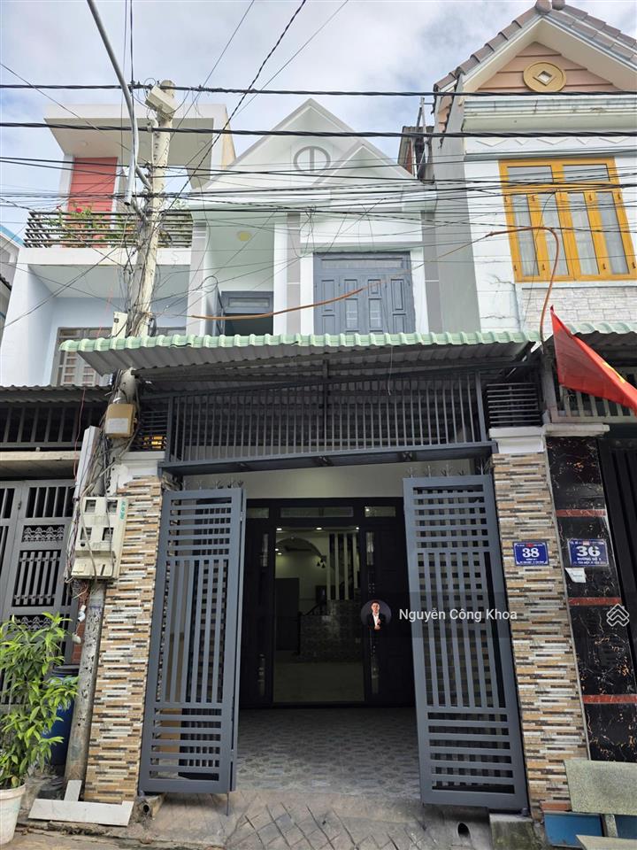 Bán nhà 78m2, sân ô tô, 3 phòng ngủ, gần khu du lịch hố lang 500m, p.tân bình, tp.dĩ an