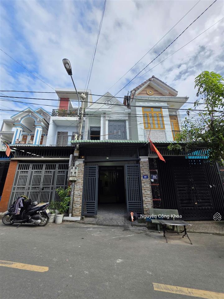 Bán nhà 78m2, sân ô tô, 3 phòng ngủ, gần khu du lịch hố lang 500m, p.tân bình, tp.dĩ an