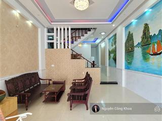 Bán nhà 1 trệt 1 lầu, ngang 5m, phòng ngủ dưới, gần làng đại học thủ đức 2km, p. bình an, tp. dĩ an