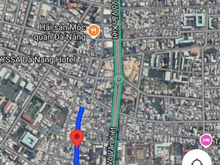 Bán lô đất 134m2(5,2x24m) nở hậu đường lương thế vinh gần ngay cầu rồng  biển mỹ khê