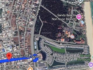 Giá rẻ nhất tuyến! lô đất biển đường 10,5m nguyễn thức đường ngay marriot resort chỉ 75tr/m2