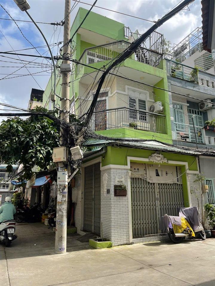 Nhà góc 2 mặt tiền cư xá phú lâm (chợ hồ trọng quý), dt 4x15m trệt 2 lầu. giá 9.1tỷ thương lượng