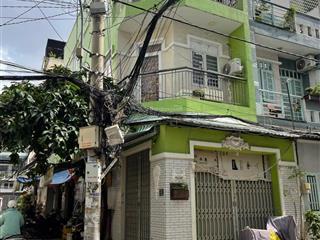 Nhà góc 2 mặt tiền cư xá phú lâm (chợ hồ trọng quý), dt 4x15m trệt 2 lầu. giá 9.1tỷ thương lượng