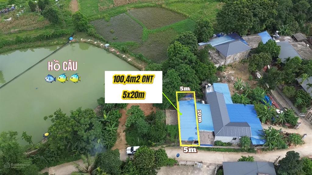 Cần bán lô đất s= 100,6m2 full thổ cư, sát khu công nghiệp, tiềm năng tăng giá tốt, pháp lý rõ ràng