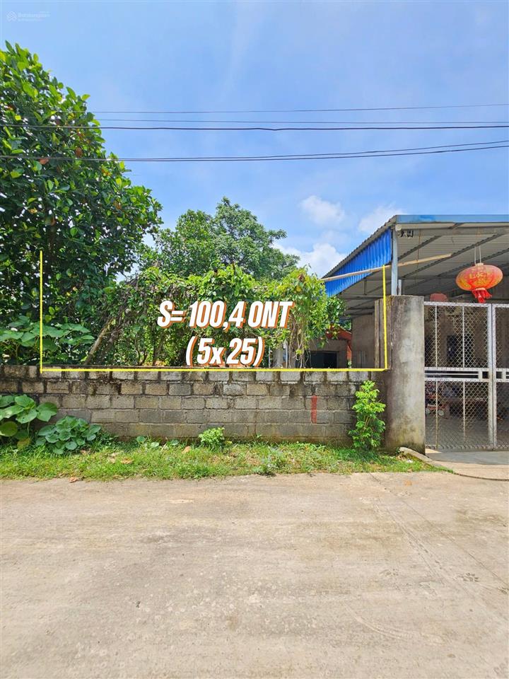 Cần bán lô đất s= 100,6m2 full thổ cư, sát khu công nghiệp, tiềm năng tăng giá tốt, pháp lý rõ ràng
