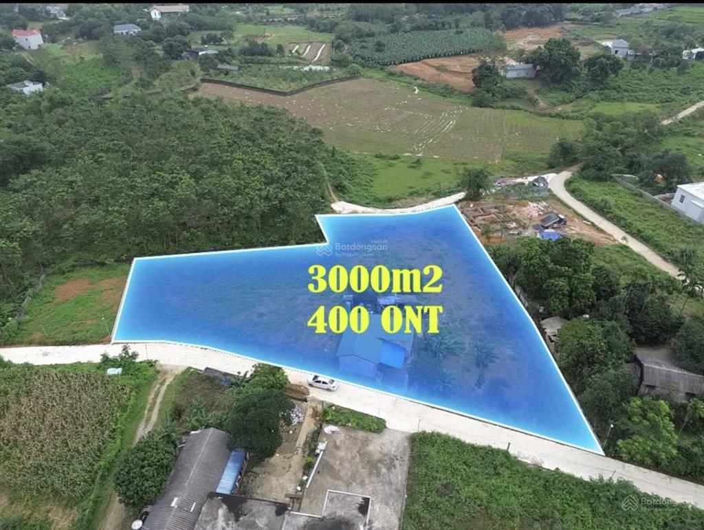 Cần bán lô đất nghỉ dưỡng s= 3000m2 có 400m2 ont giá cực tốt chỉnh nhỉnh 2tr/m2 . view thoáng đãng