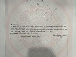 Bán mảnh đất 59m2, mặt tiền 5,2m, phố tô vĩnh diện, lô góc 2 thoáng, giá đầu tư