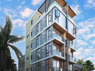Nhà tđc ngọc thuỵ  đối diện trường mầm non nguyệt quế  46m2 x 6 tầng thang máy  giá tl
