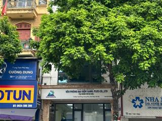 Tôi cần cho thuê nhà mặt phố dịch vọng dt60m* 5 tầng 1 hầm có thang máy giá 58tr