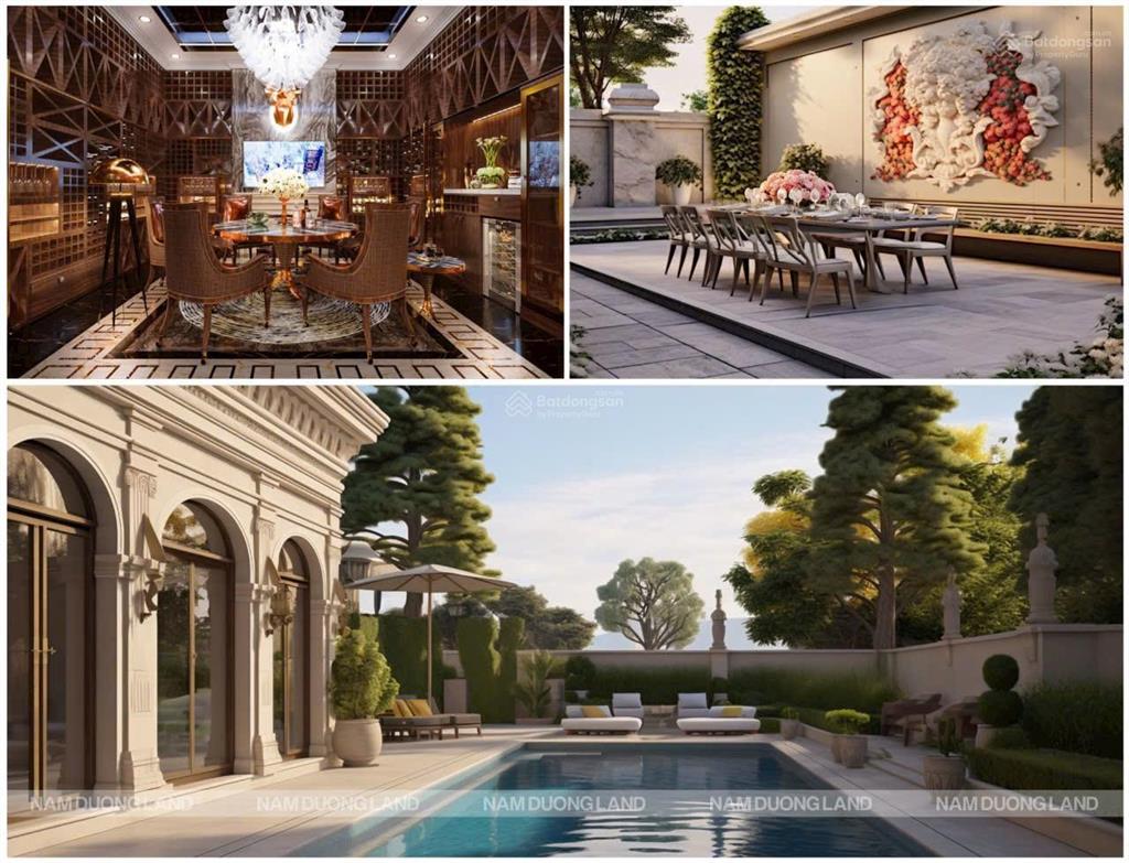 Mở bán biệt thự long biên golf villas 218  545m²  sổ   pkd 0906 388 ***