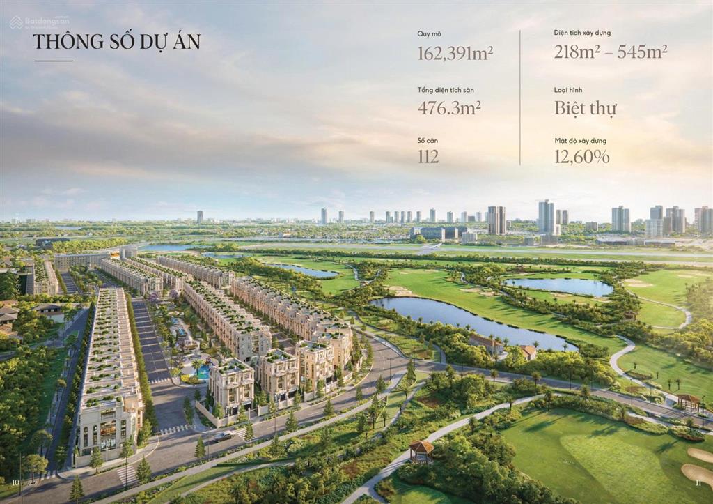 Mở bán biệt thự long biên golf villas 218  545m²  sổ   pkd 0906 388 ***