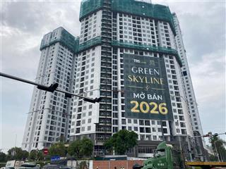 Bán căn hộ green skyline 65m2 2pn 2wc  bàn giao nhà quý 2 2026  đã xây xong   0906 388 ***