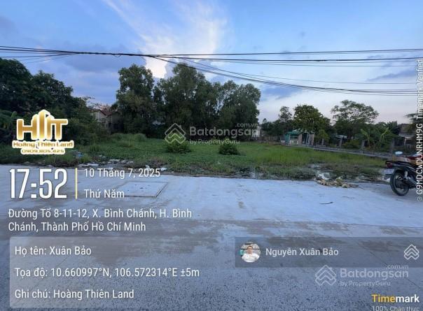 Chính chủ cần bán 226,2m2 hẻm đinh đức thiện, gần chợ bình chánh, giá 3,9ty.  0909 805 ***