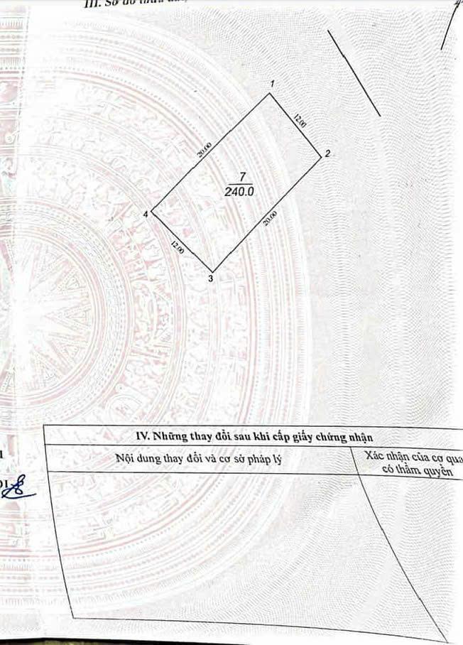 Đất đấu giá phố lý sơn 240m2 mt 12m đường 15m 40 tỷ còn thương lượng