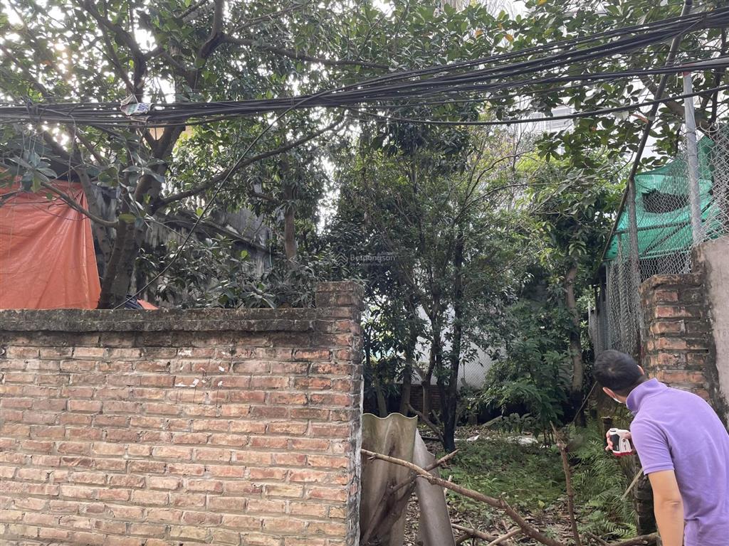 Chính chủ cần bán lô đất 100m2, mt 6.4m, nở hậu, ngõ thông, sđcc tại phú thượng, tây hồ