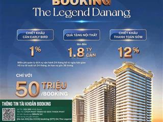 Duy nhất một căn xuất ngoại ngoại, full nội thất dự án the legend đà nằng với giá 4,3 tỷ đồng