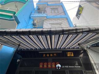 6.5 tỷ  ngay khu lê đại hành (3.8x10m, 4 tầng)  nhà mới ở liền  hhmg1%