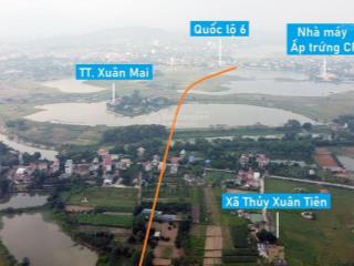 Chính chủ cần bán lô đất đẹp 75m2 khu k6 xã thủy xuân tiên, thị trấn xuân mai