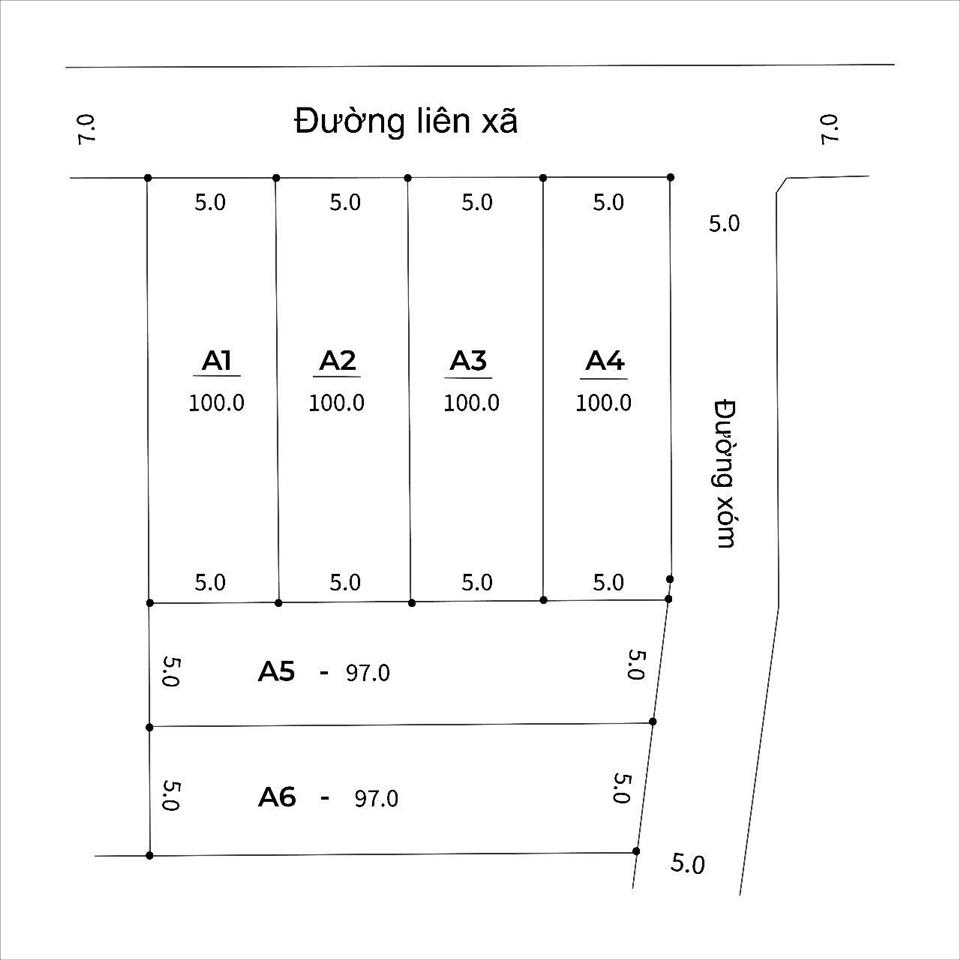 F0 chính chủ bán lô đất 97m² đẹp giá tốt đường 7m, đủ tiện ích chỉ hơn 1.8 tỷ!