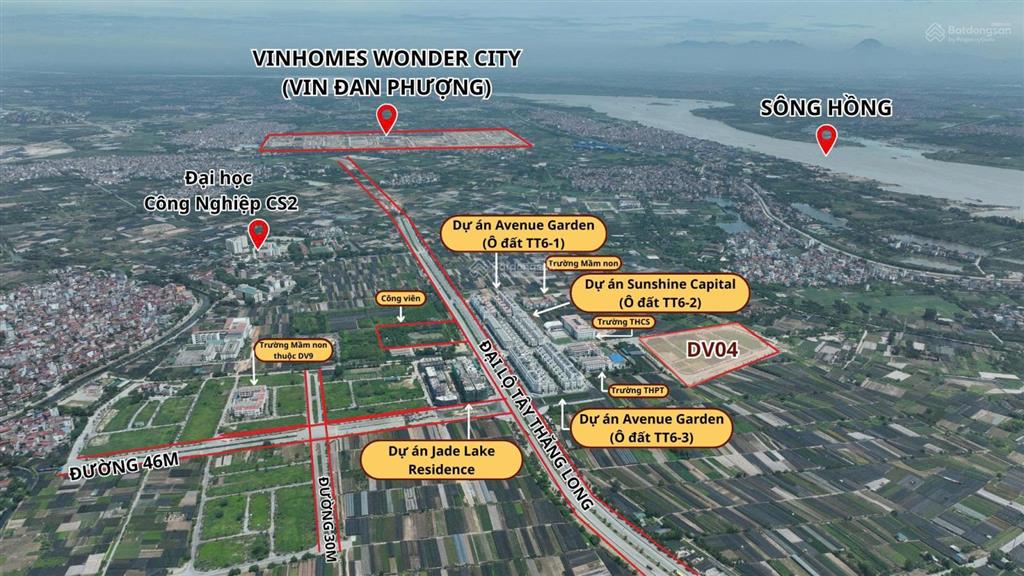 Bán đất dịch vụ tây tựu đường tây thăng long, mua bán chính chủ giá tốt