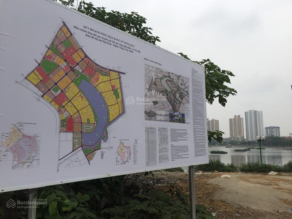 Bán đất nền da đẹp tại kđtm đại kim  định công, hoàng mai, hà nội, 65 triệu/m2, 80m2