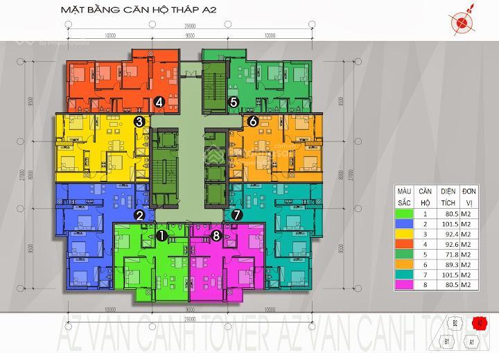 Chi với 3 tỷ nhận ngay căn góc 80m 2ng 2vs full nội thất đẹp long lanh tại ct1 vân canh 0973 351 ***