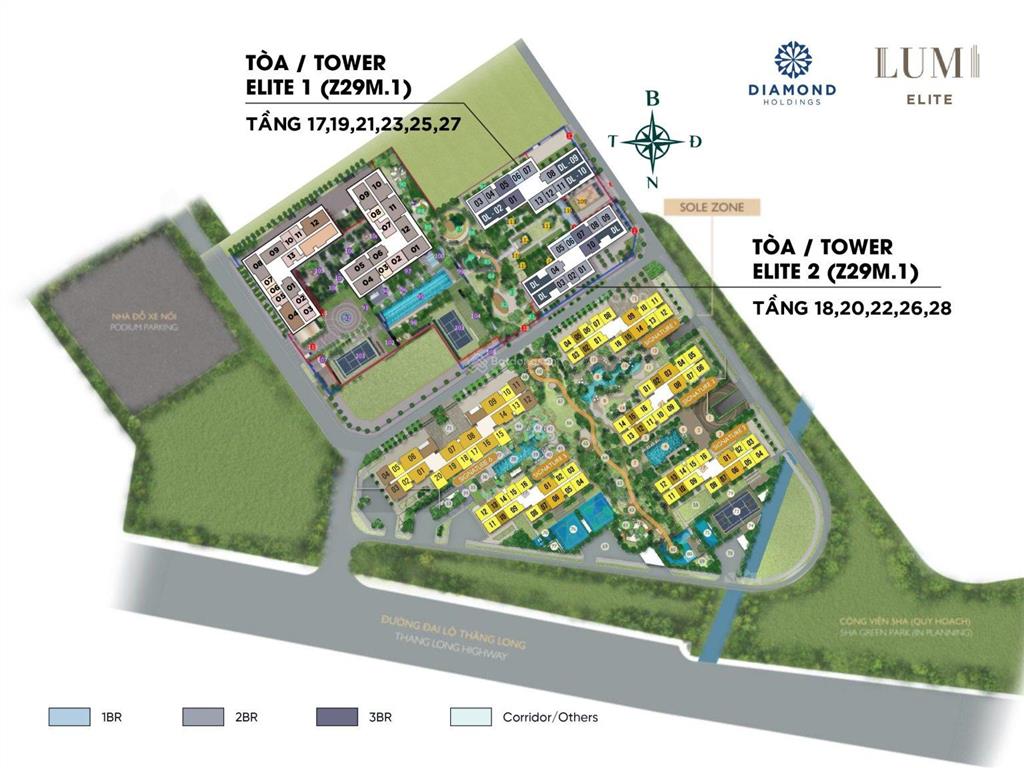 Cần bán căn 62m lumi hà nội giá chỉ 5.7 tỷ  0982 542 ***