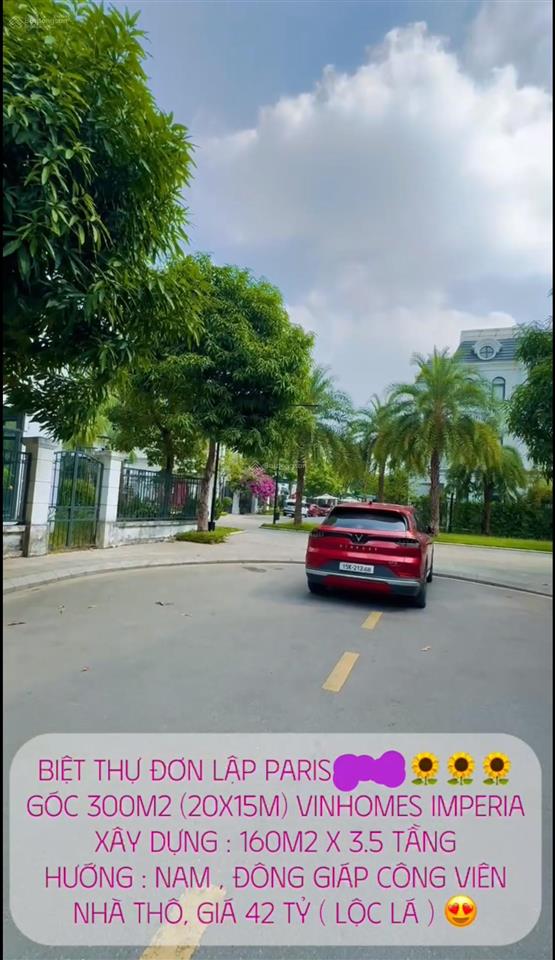 Bán gấp song lập pari đường thông 200m2, đã hoàn thiện, giá cực rẻ 24,8 tỷ