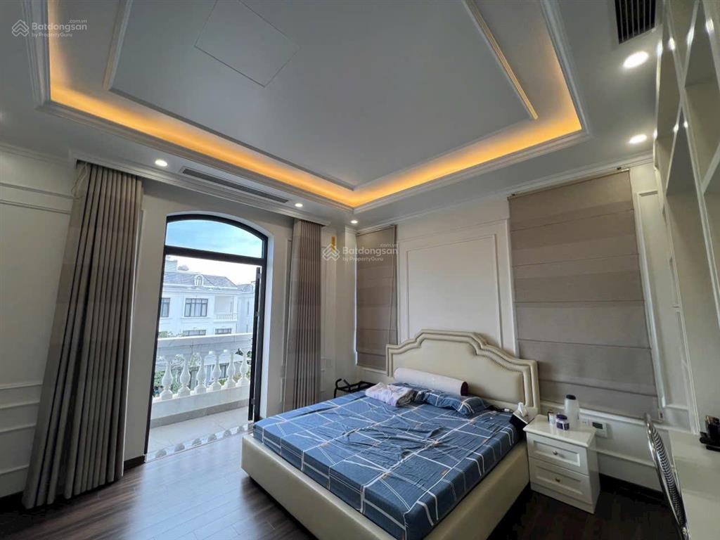 Đơn lập góc siêu phẩm đẹp nhất monaco, 433m2, full nội thất, thang máy, chỉ 60 tỷ, hồ cá koi