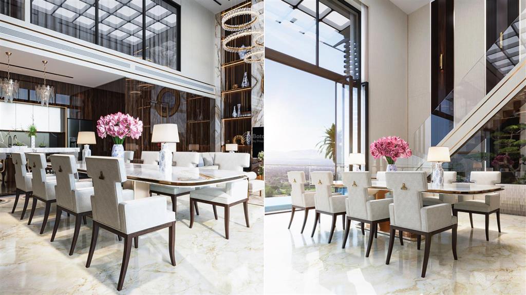 Bán căn 3 ngủ sky villas thông tầng có bể bơi giá 145tr/m2, full nội thất cao cấp.  tư vấn