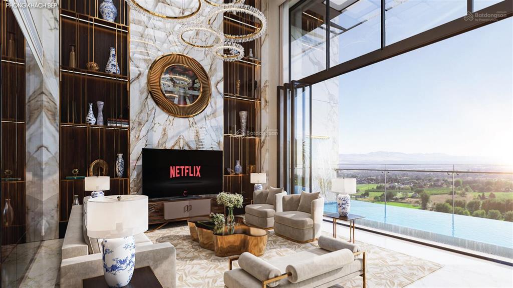 Bán căn 3 ngủ sky villas thông tầng có bể bơi giá 145tr/m2, full nội thất cao cấp.  tư vấn