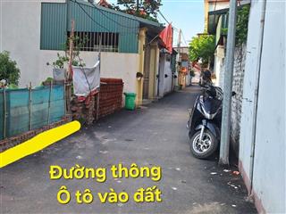 Chính chủ cần bán mảnh thổ cư đẹp 46,2m2, đường thông, ô tô vào đất tại đức thượng, giá hợp lý