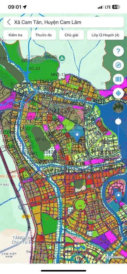 Bán đất tại phú bình 2, xã cam tân, cam lâm, khánh hòa, tổng diện tích 1650m2, full thổ. 0989 334 ***