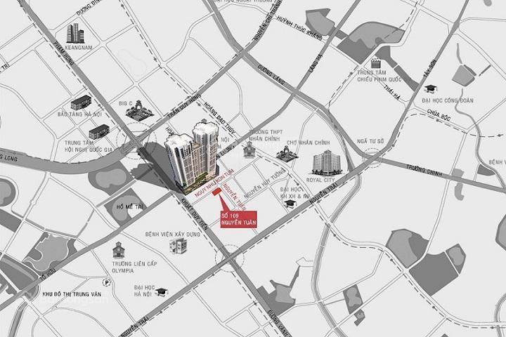 Bán căn 72,11m2 ngoại giao 2 phòng ngủ 1914 tại dự án viha leciva 107 nguyễn tuân 0977 917 ***