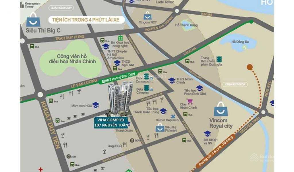 Bán căn 72,11m2 ngoại giao 2 phòng ngủ 1914 tại dự án viha leciva 107 nguyễn tuân 0977 917 ***