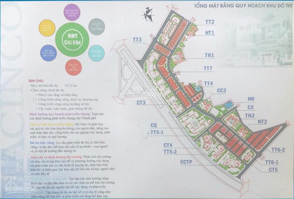 Chính chủ cần bán lô liền kề đại kim hacinco nguyễn xiển 83.5m2 view chung cư kd tốt 0977 917 ***